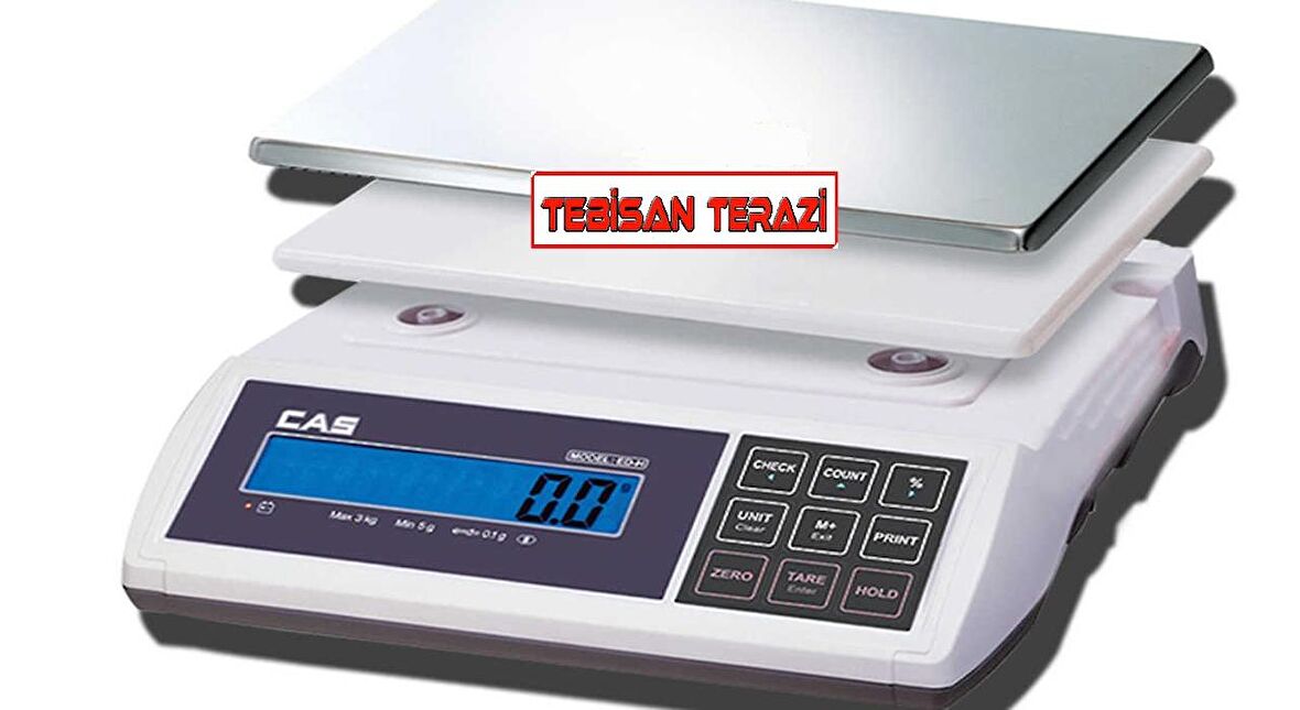 CAS ED-H 6 KG X 0,2 GR TARTIM TERAZİSİ