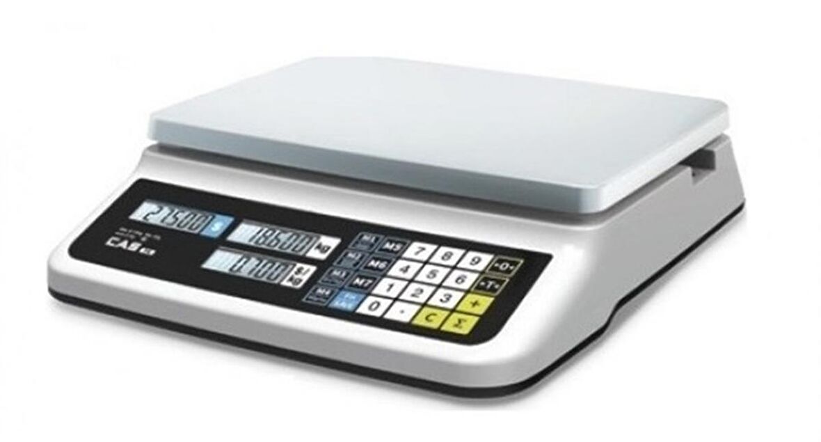 PR-PLUS-LCD 30 KG X 5 / 10 GR FİYAT HESAPLAMALI TERAZİ
