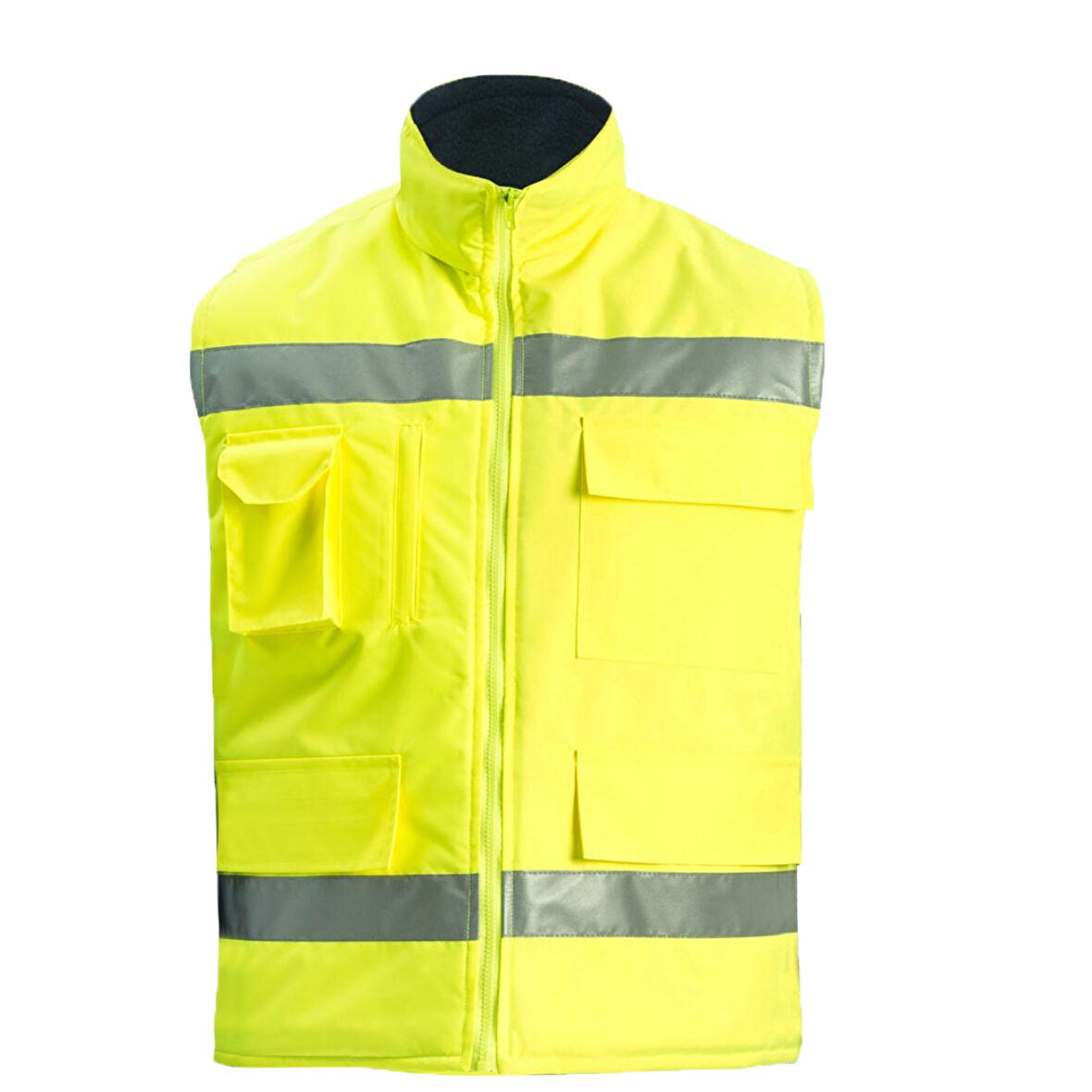 Myform 09126 Hı-Vıs Yelek Sarı