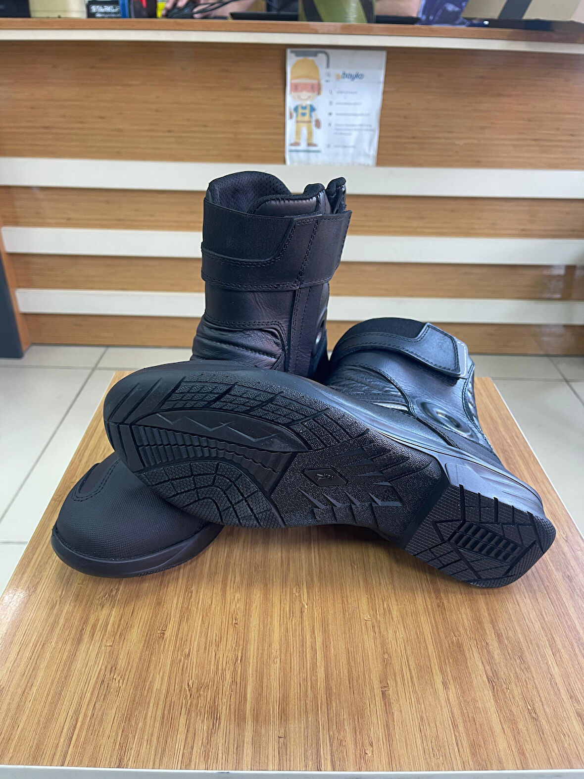 Oks Footwear Yrn 01 Wp Deri Motorcu Botu