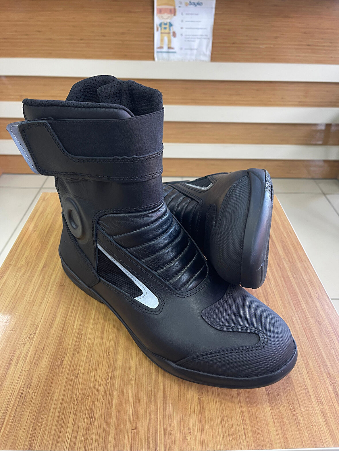 Oks Footwear Yrn 01 Wp Deri Motorcu Botu