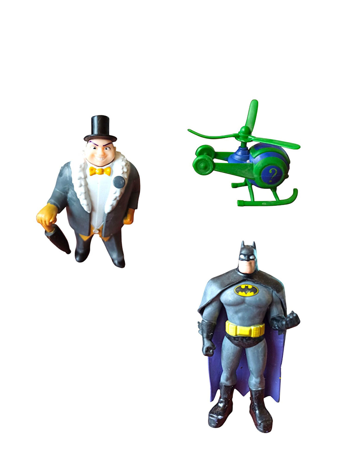Batwheels Figürleri Batman ve Penguin Karakterleri