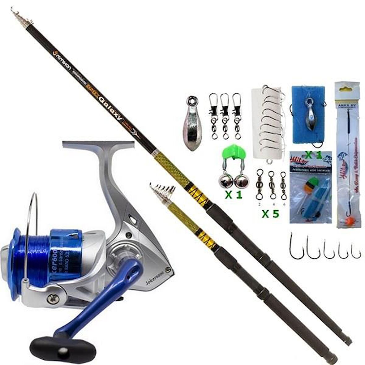 Remixon Galaxy 2.40 mt Joker 6000 Olta Takımı 40 lı set