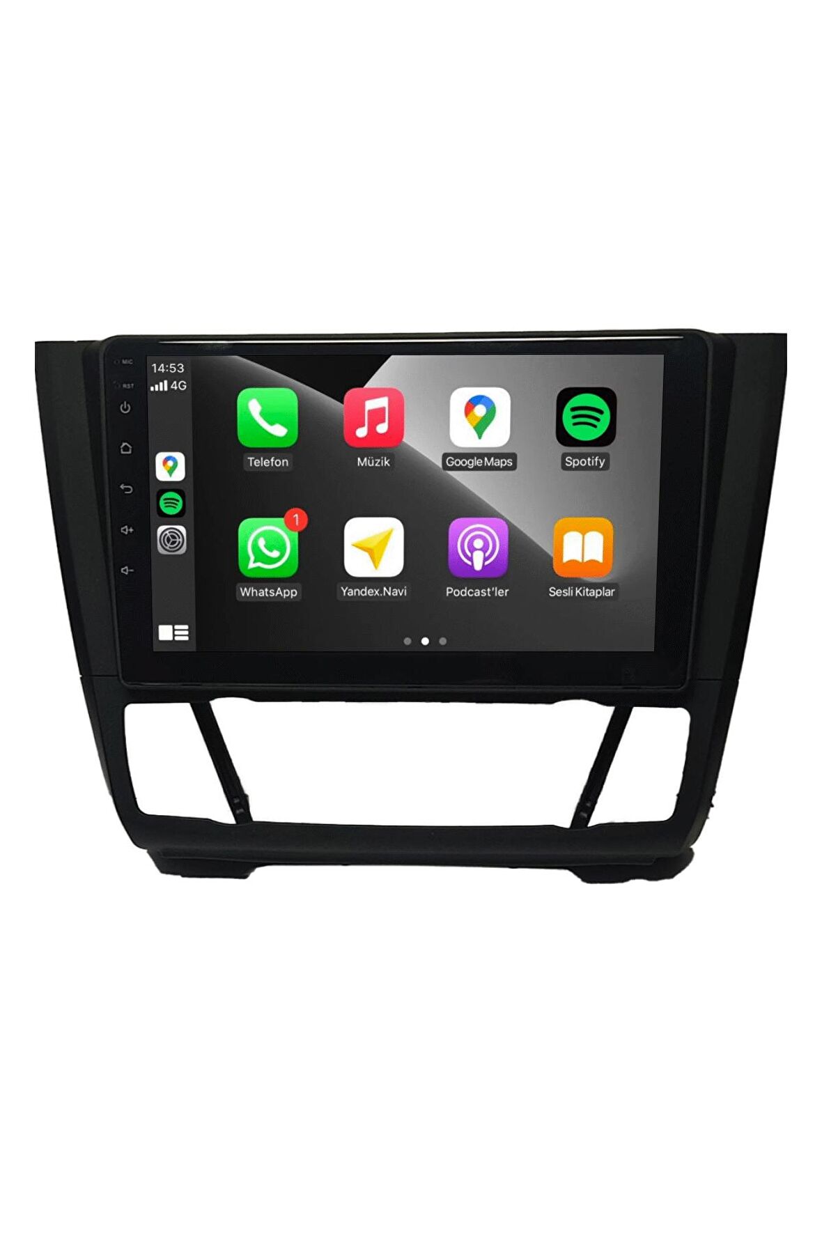 Bmw 1 Class Android Carplay Multimedya 2004-2011 Manuel Klima 4GB RAM + 64Gb Hafıza + 8 Çekirdek