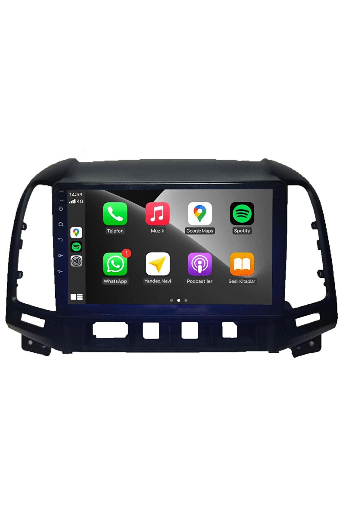 Hyundai Santa FE Android Carplay Multimedya 2007-2011 4GB RAM + 64Gb Hafıza + 8 Çekirdek