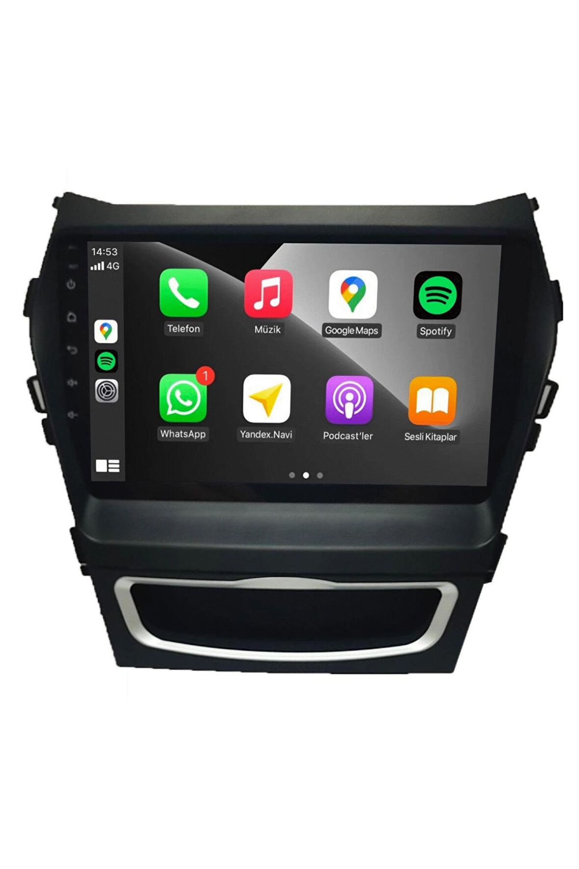 Hyundai Santa FE IX45 Android Carplay Multimedya 2012-2016 4GB RAM + 64Gb Hafıza + 8 Çekirdek