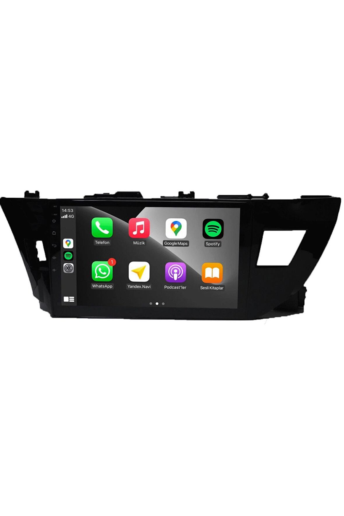 Toyota Corolla Android Carplay Multimedya 2013-2015 4GB RAM + 64Gb Hafıza + 8 Çekirdek