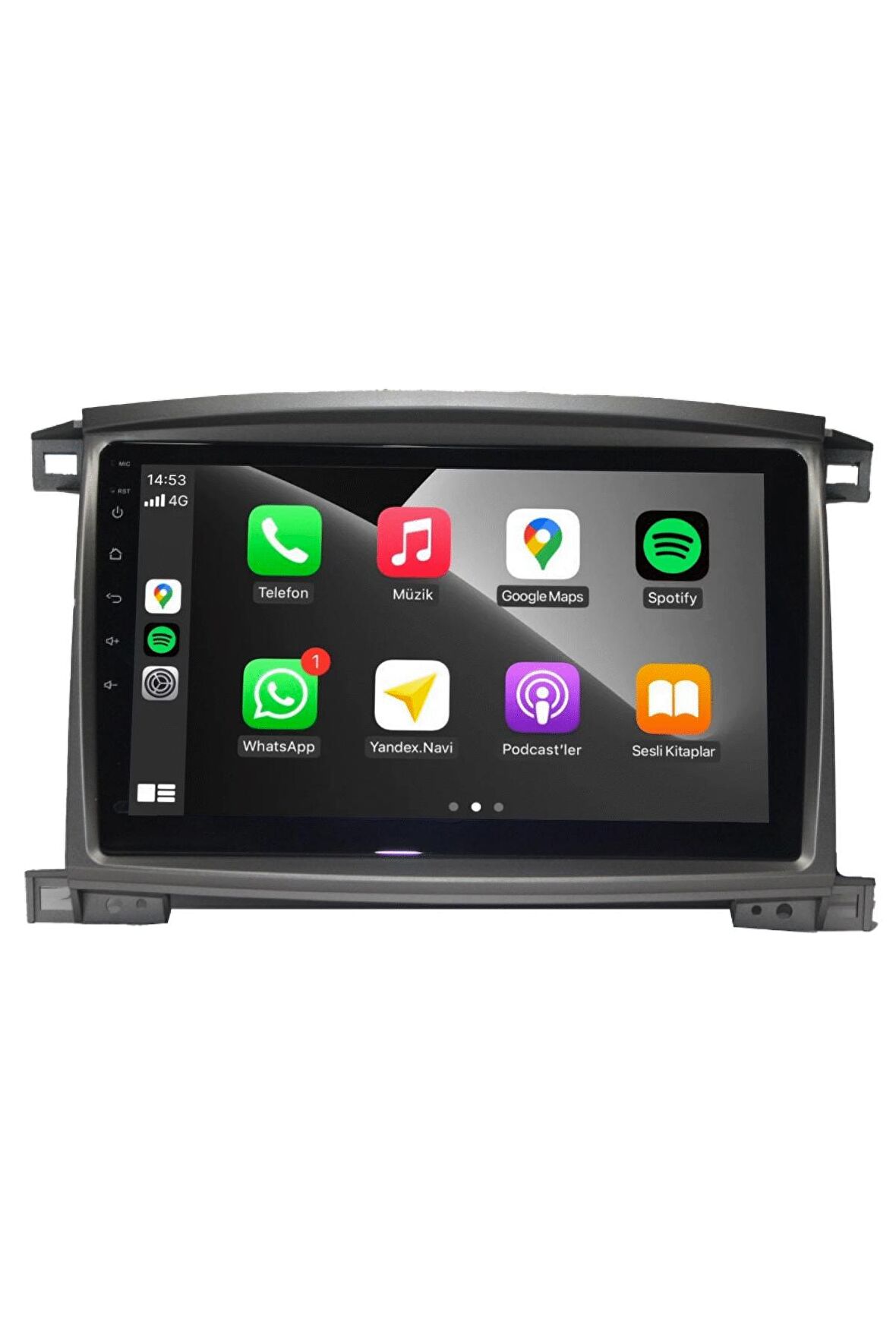 Toyota Land Cruiser Prado Android Carplay Multimedya 2004-2009 4GB RAM + 64Gb Hafıza + 8 Çekirdek