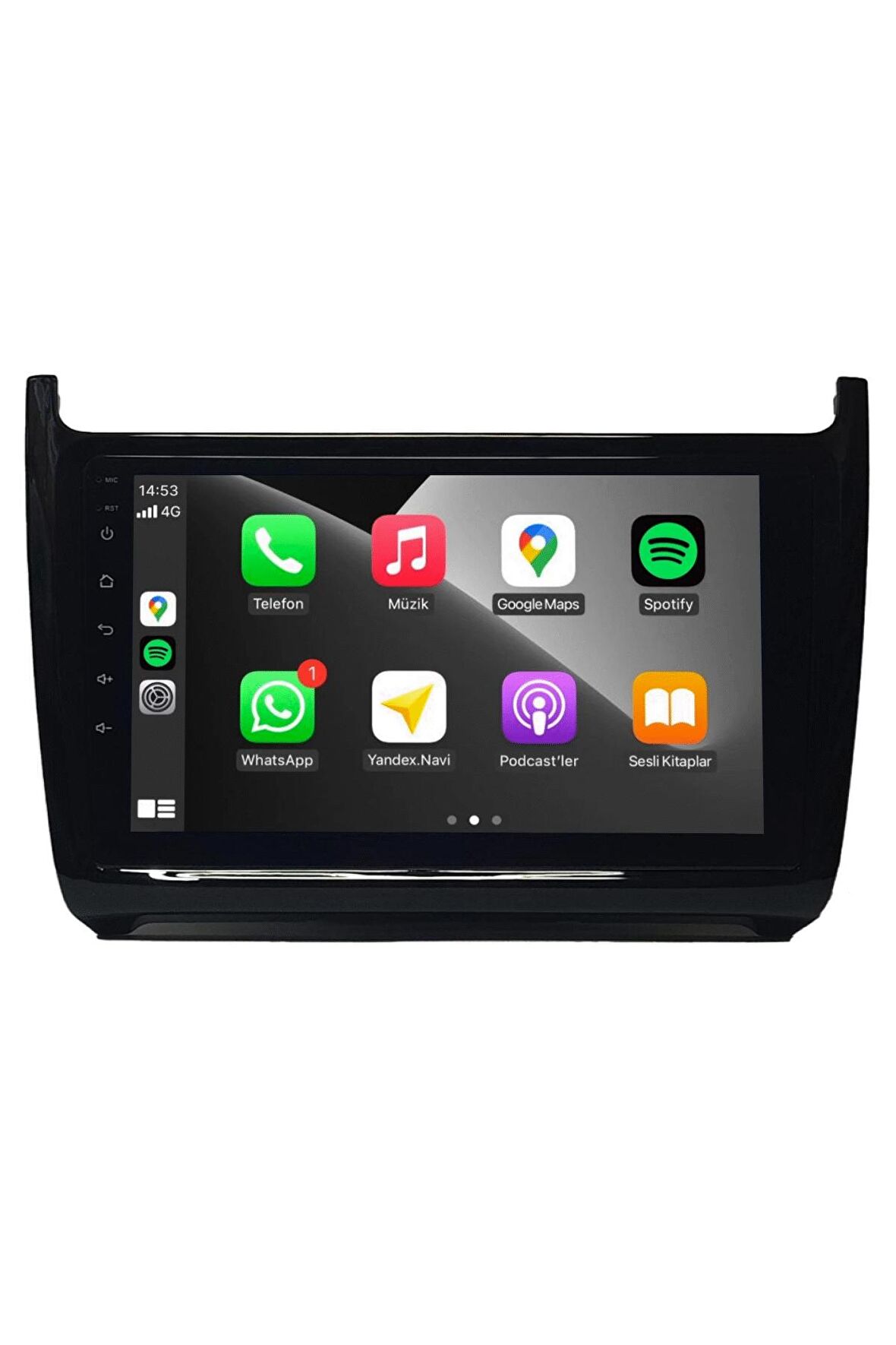 Volkswagen Polo Android Carplay Multimedya 2014-2018 4GB RAM + 64Gb Hafıza + 8 Çekirdek