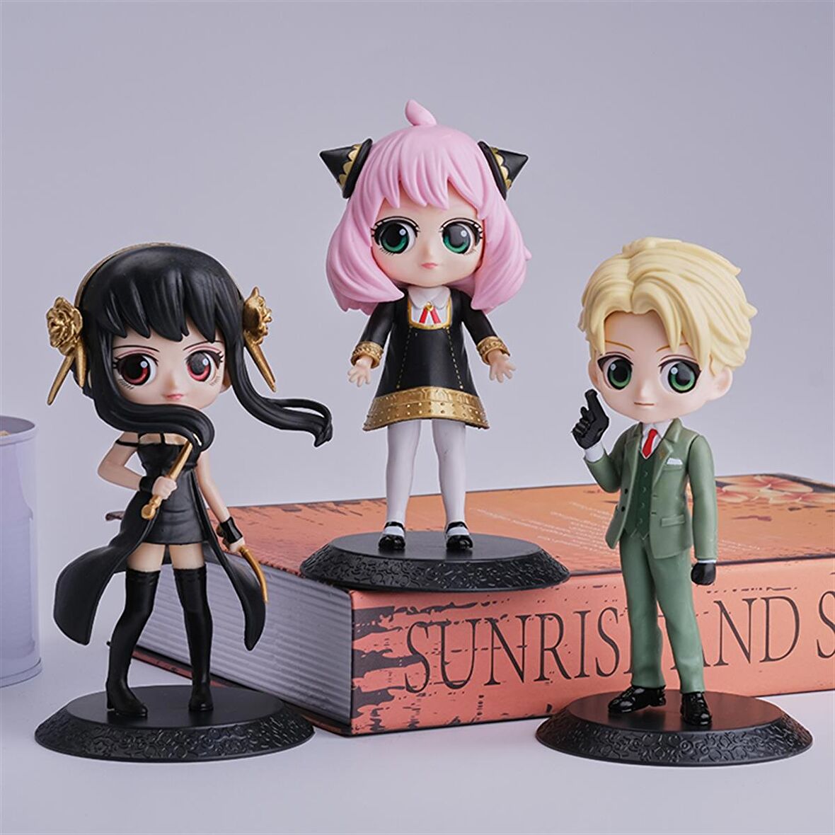 Anime Spy X Family - Figür 3 lü Set  15 cm