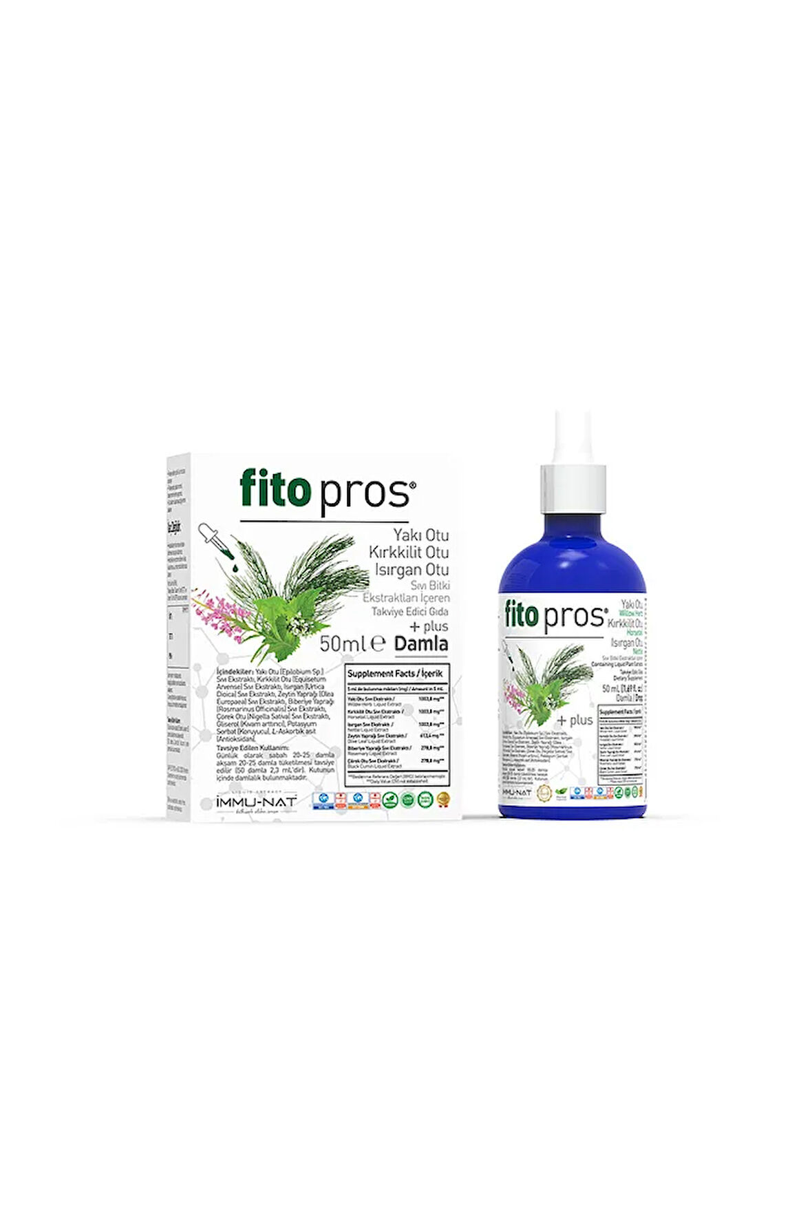 Fito Pros 50 ml Drop Takviye Edici Gıda