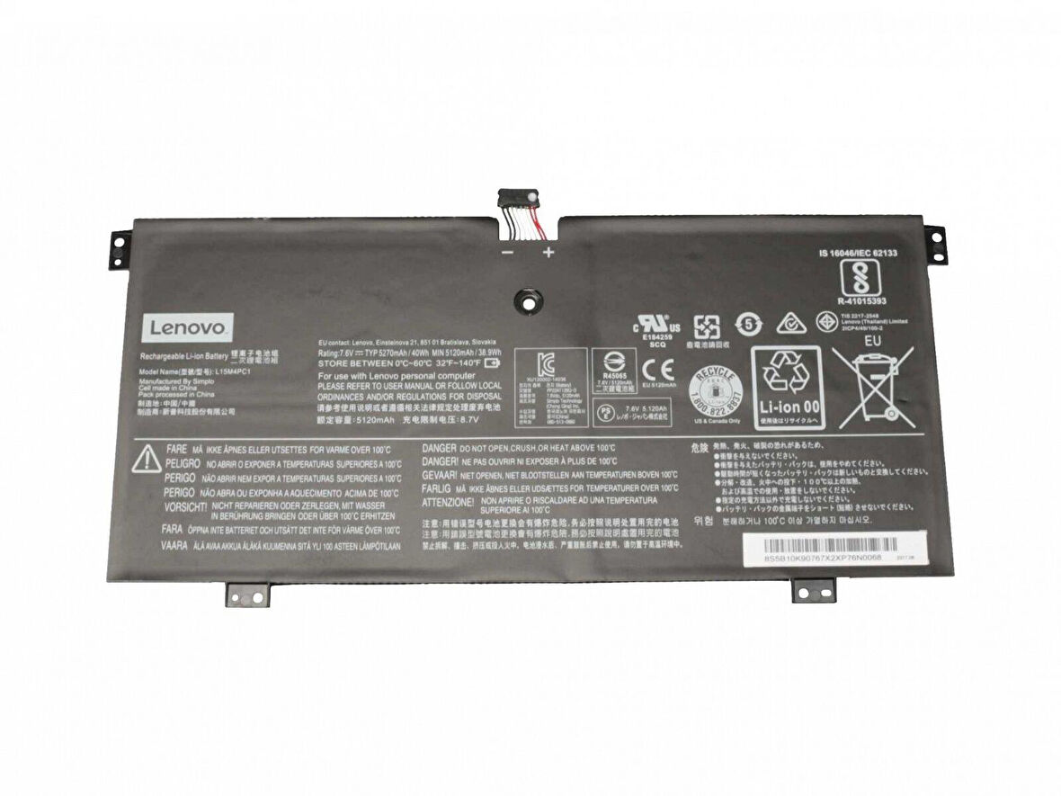 Lenovo Yoga 710-11ISK-80TX Batarya Pil