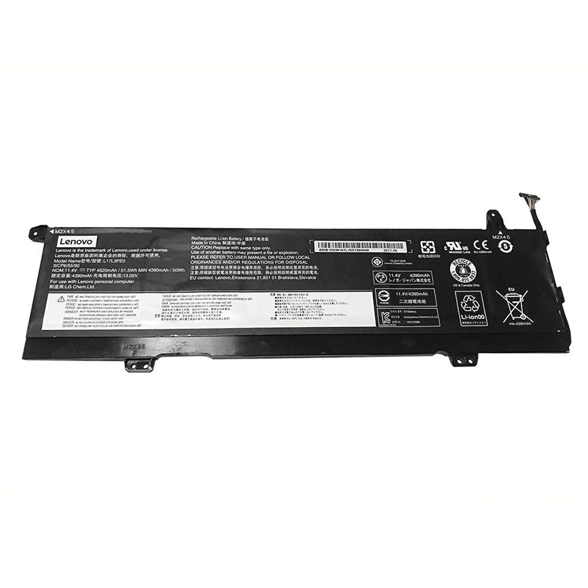 Lenovo L17C3PE0 Batarya Pil