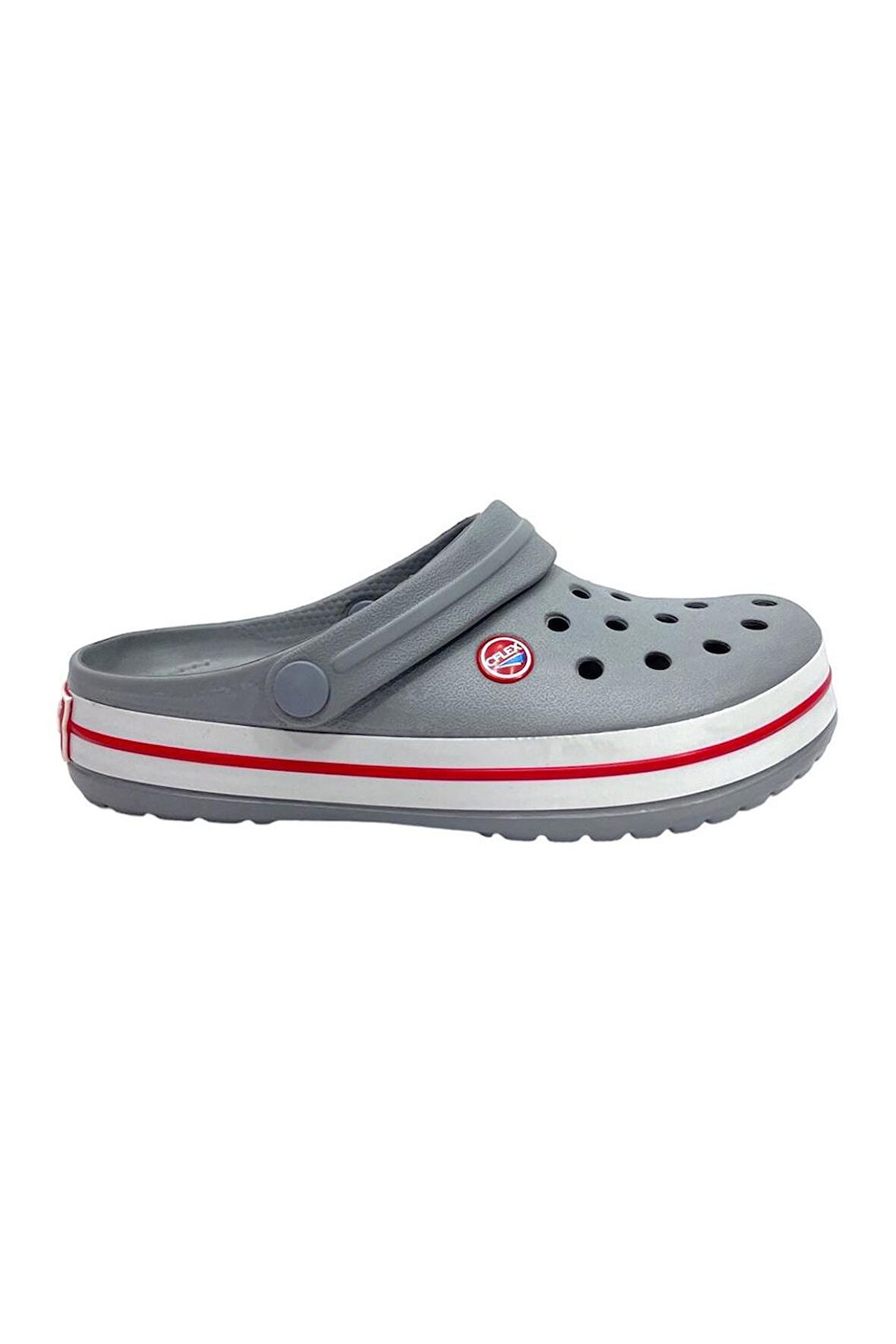 Unisex Confort Medikal Hemşire Sabo Terlik Gri