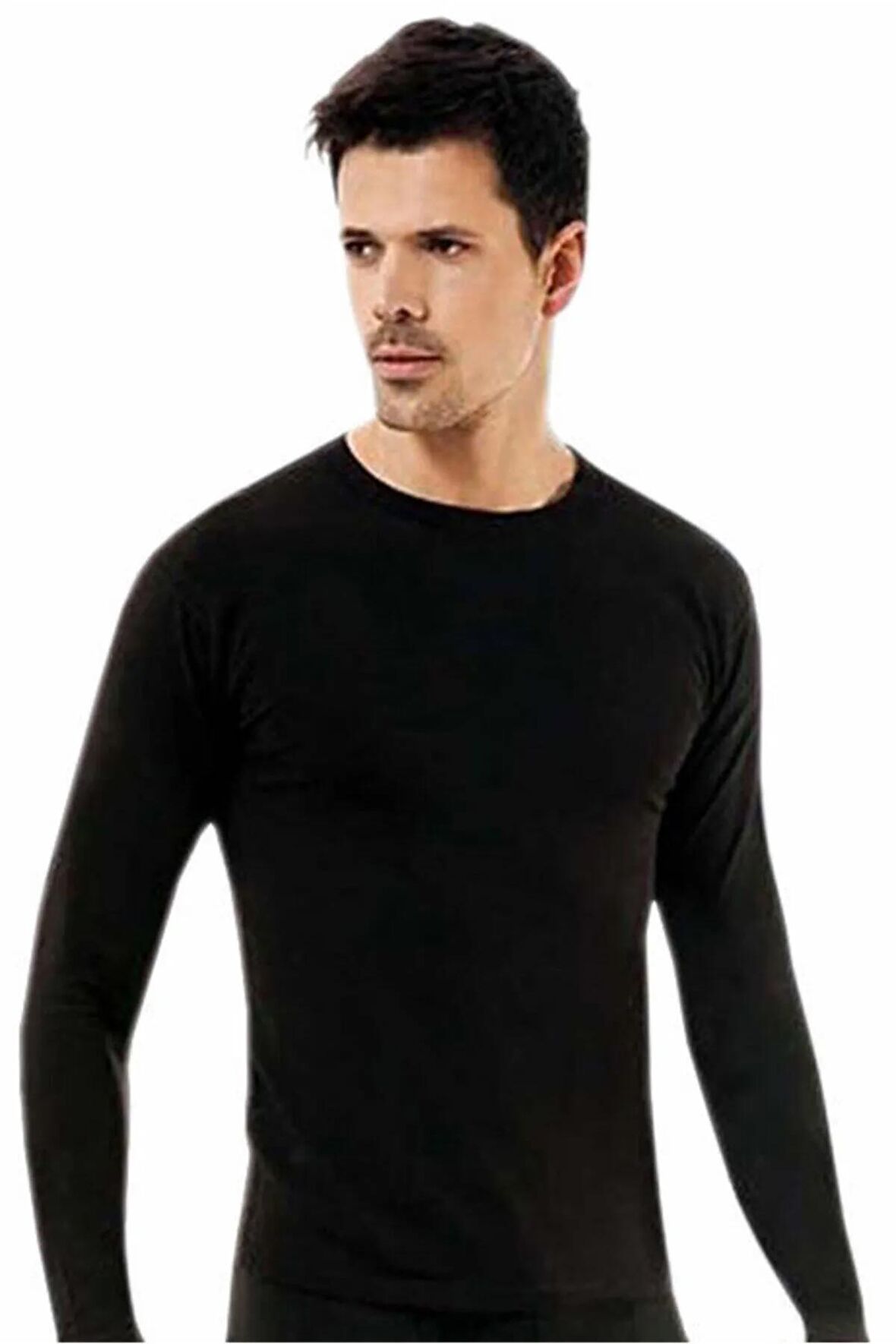 Erkek Siyah Termal Fanila Içlik Üst