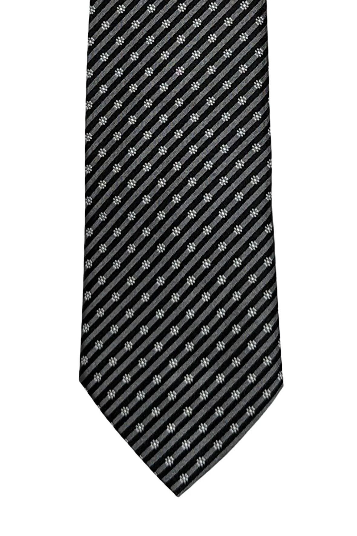 Çizgili Desenli Kravat