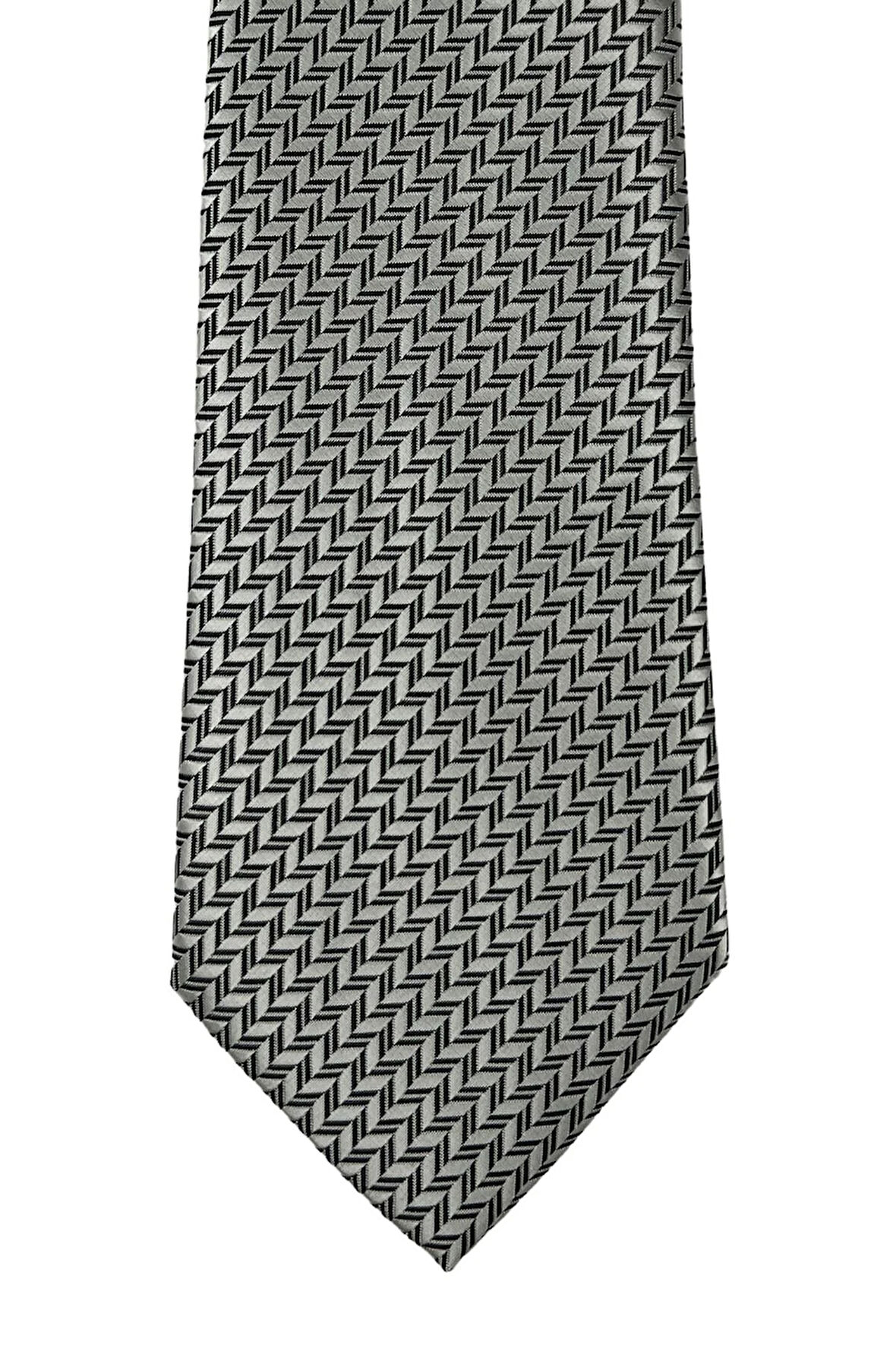 Desenli Klasik Kravat