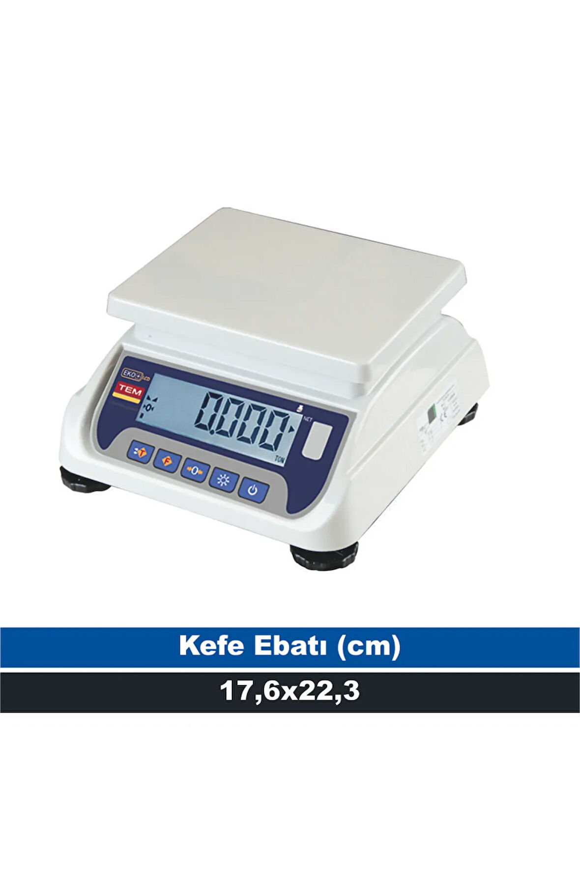 Eko 6 Kg 1 Gr Tartım Terazisi (onaylı)