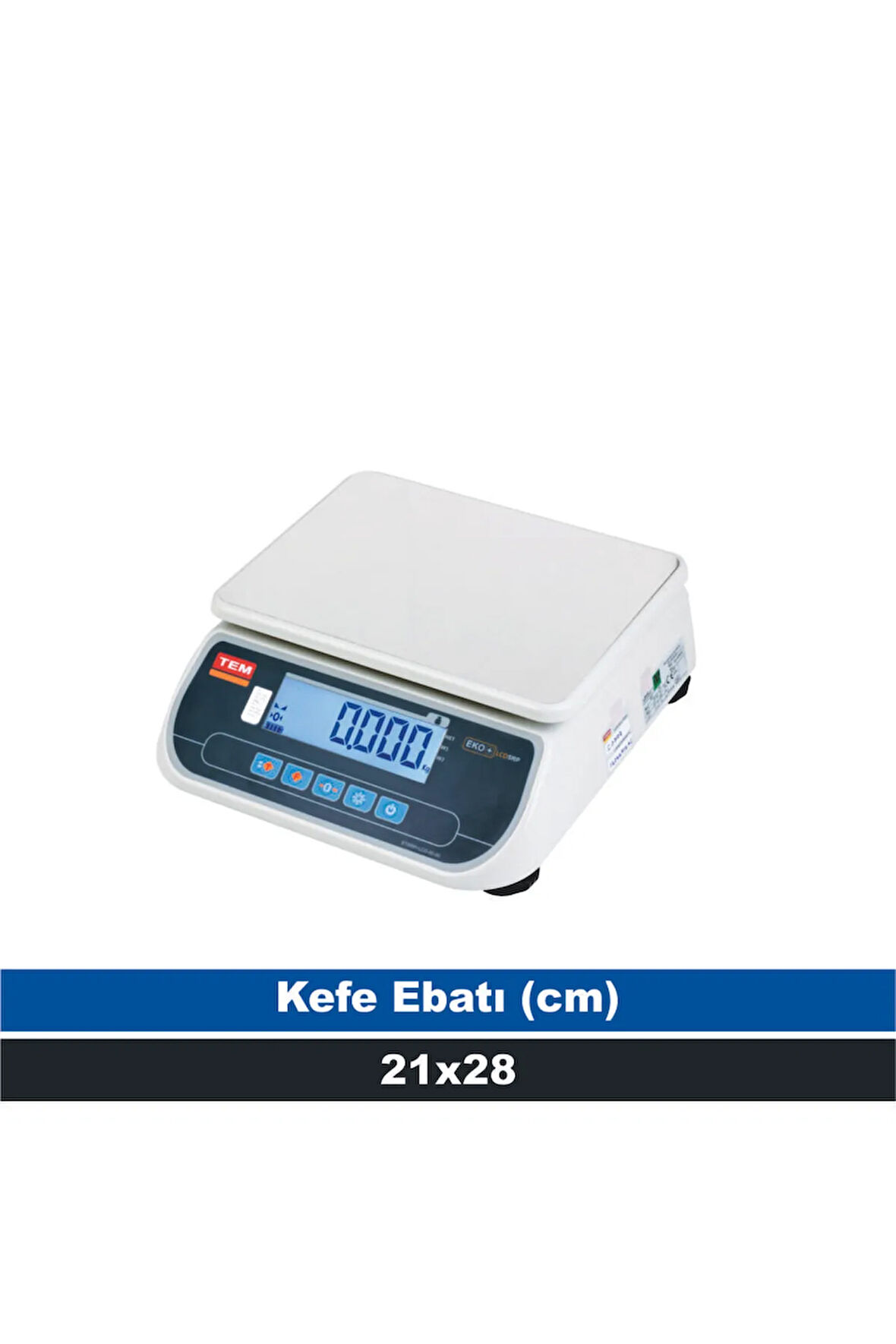 Srp 15 Kg 2 Gr Tartım Terazisi (onaylı)