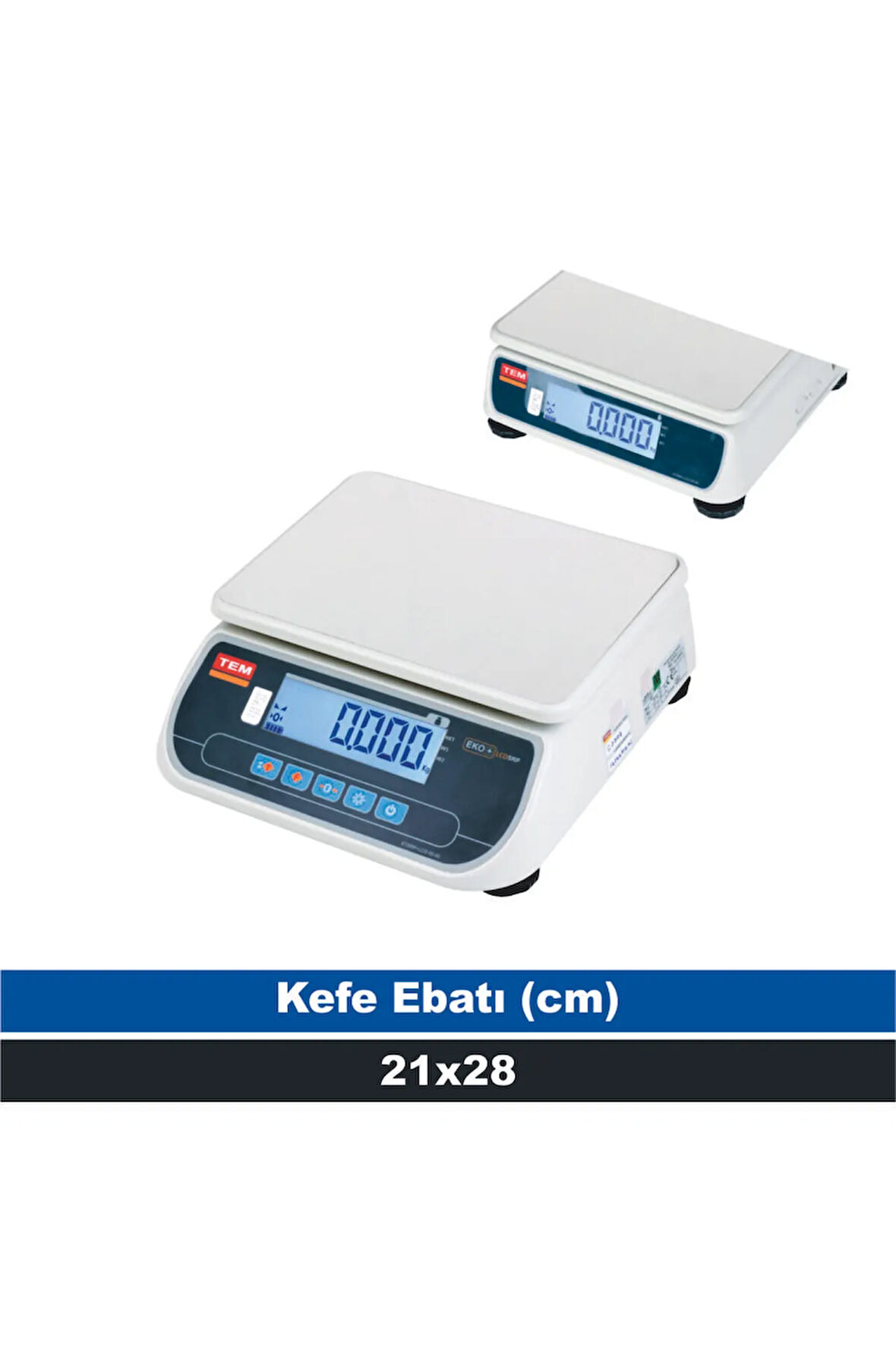 Srp 3 Kg 0.5 Gr Tartım Terazisi Çift Ekran (onaylı)