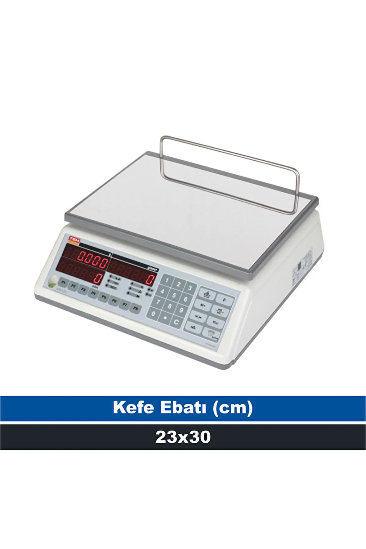 6 Kg 1 Gr Adet Sayıcı Terazi (onaylı)