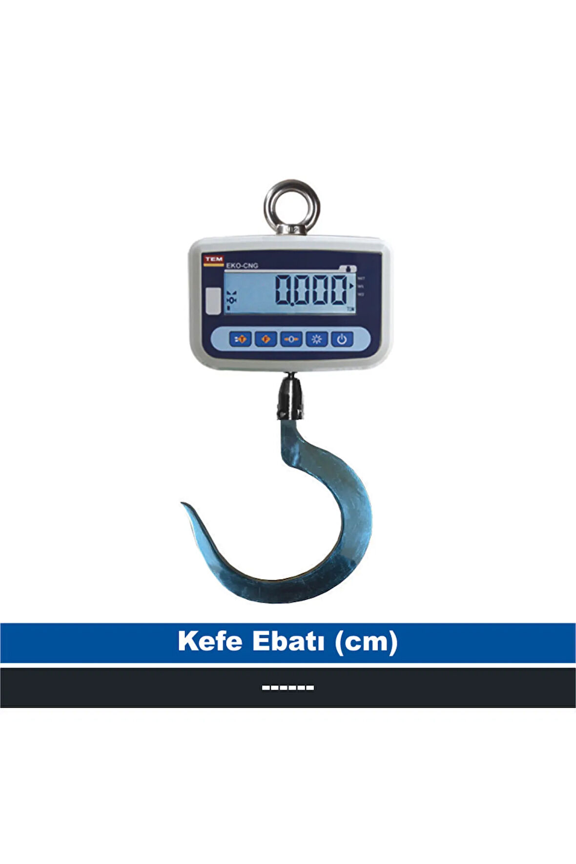 Eko 60 Kg 20 Gr Çengel (kancalı) Tartım Baskülü (onaylı)