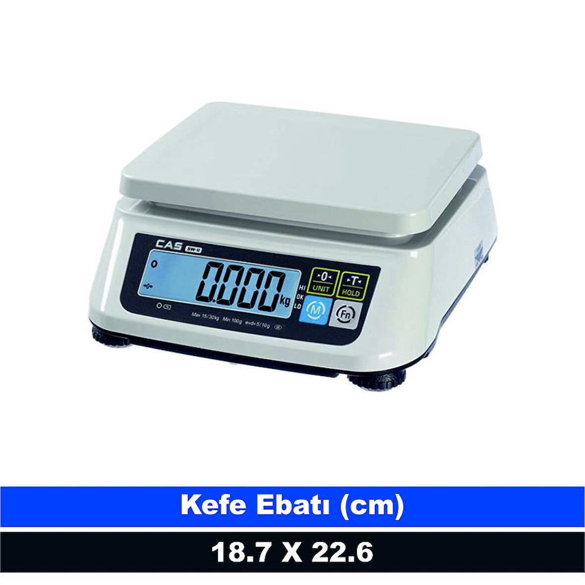 Sw-II 15 Kg 2 Gr Tartım Terazisi (Onaylı)