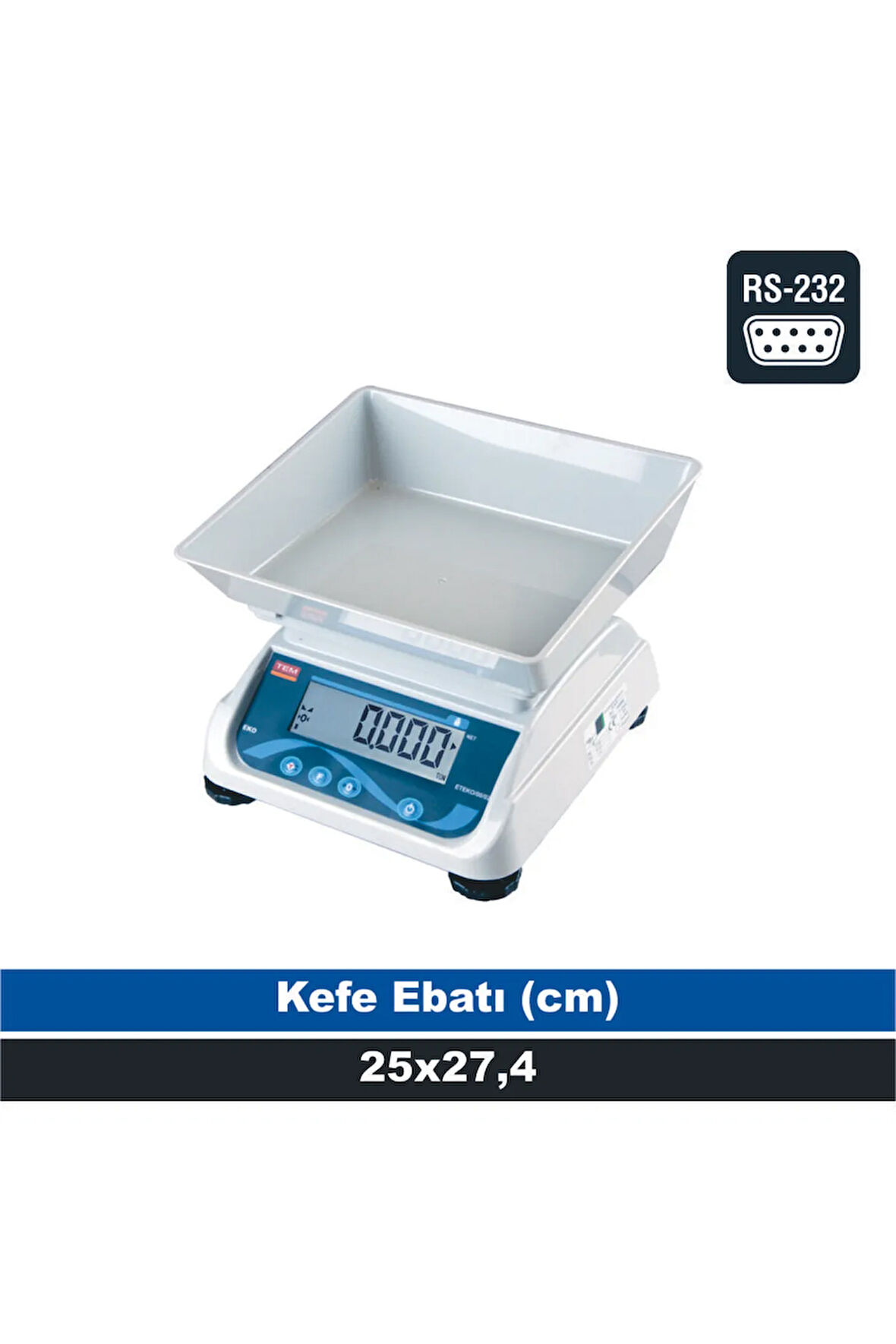 Eko 15 Kg 2 Gr Bilgisayar Bağlantılı Tartım Terazisi (onaylı)