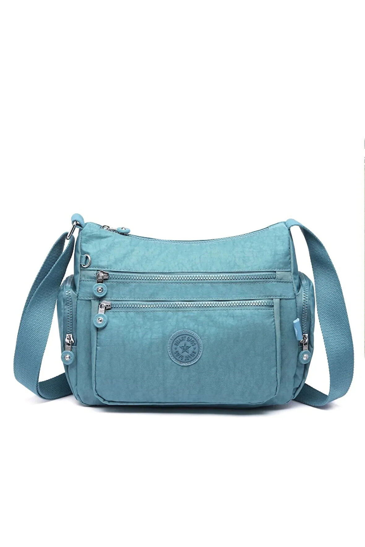 Kadın Postacı Çantası Krinkıl Kumaş Suya Dayanıklı Yüzey