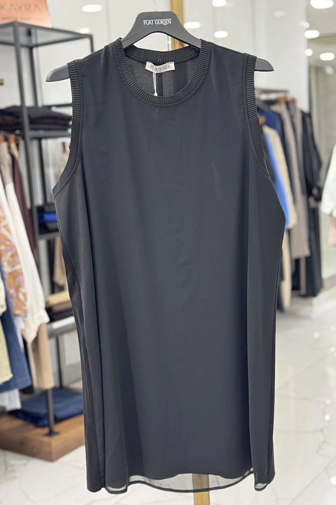 FUAT GÜRŞEN Tunik 25Y-3311 Siyah