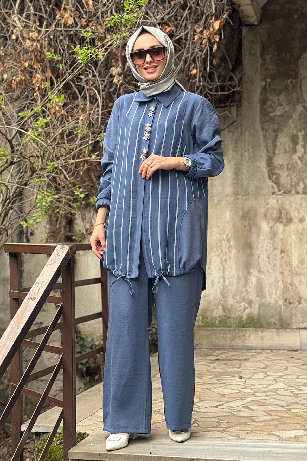 FUAT GÜRŞEN Pantolon Takım 25Y-3313 İndigo