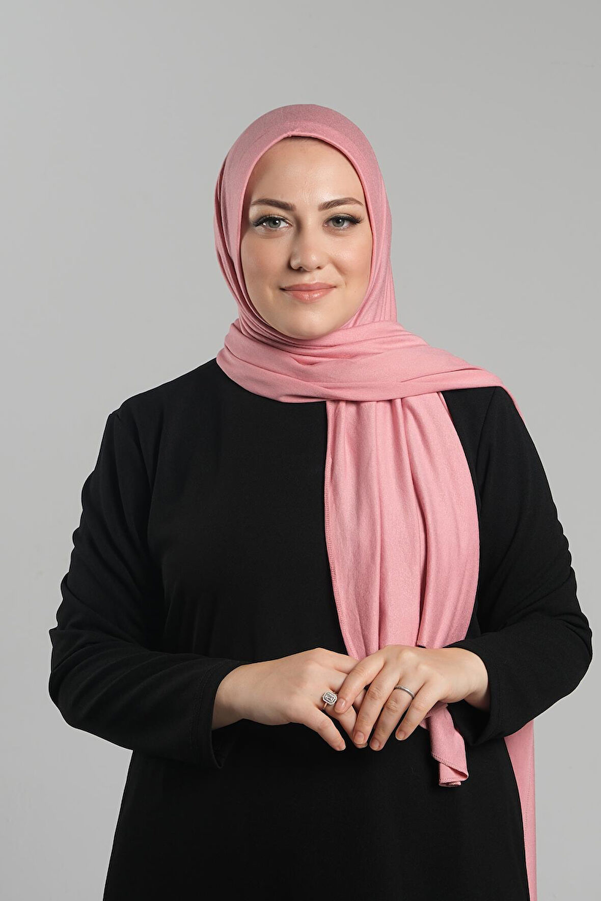 Pudra Pratik Hazır Geçmeli Şal Viskon Önü Süngerli Penye Şal 2202_06