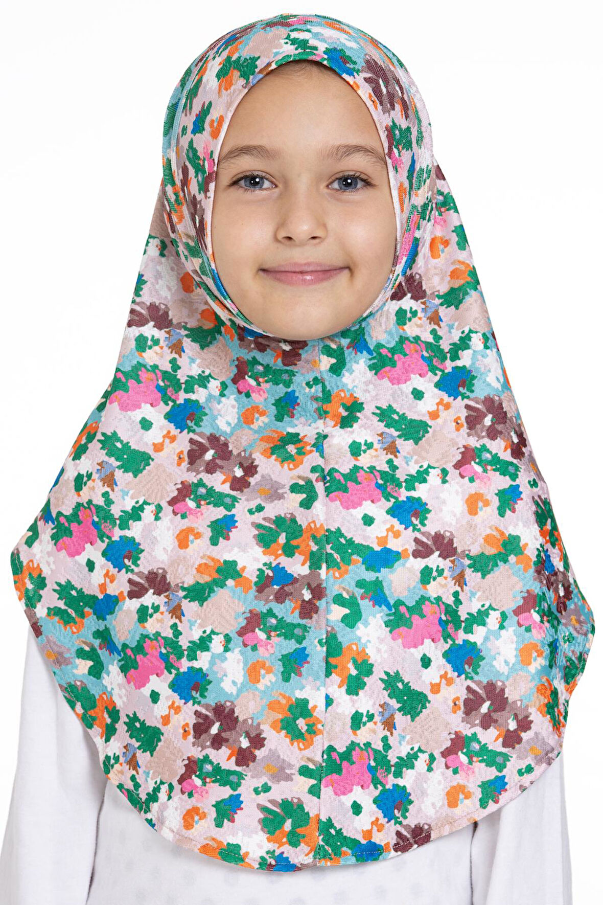 Zümrüt Pratik Hazır Geçmeli Genç Tesettür Bone Jakar Desenli Hijab 2408_37