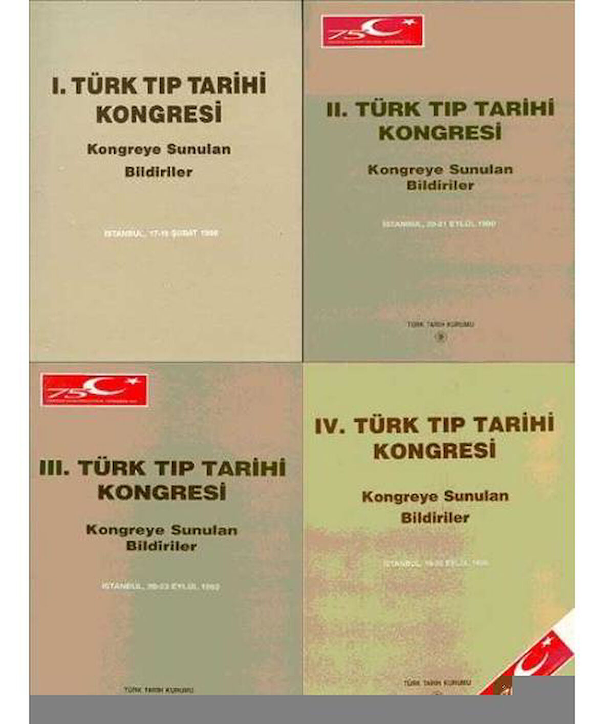 Türk Tıp Tarihi Kongresi 4 Cilt Takım