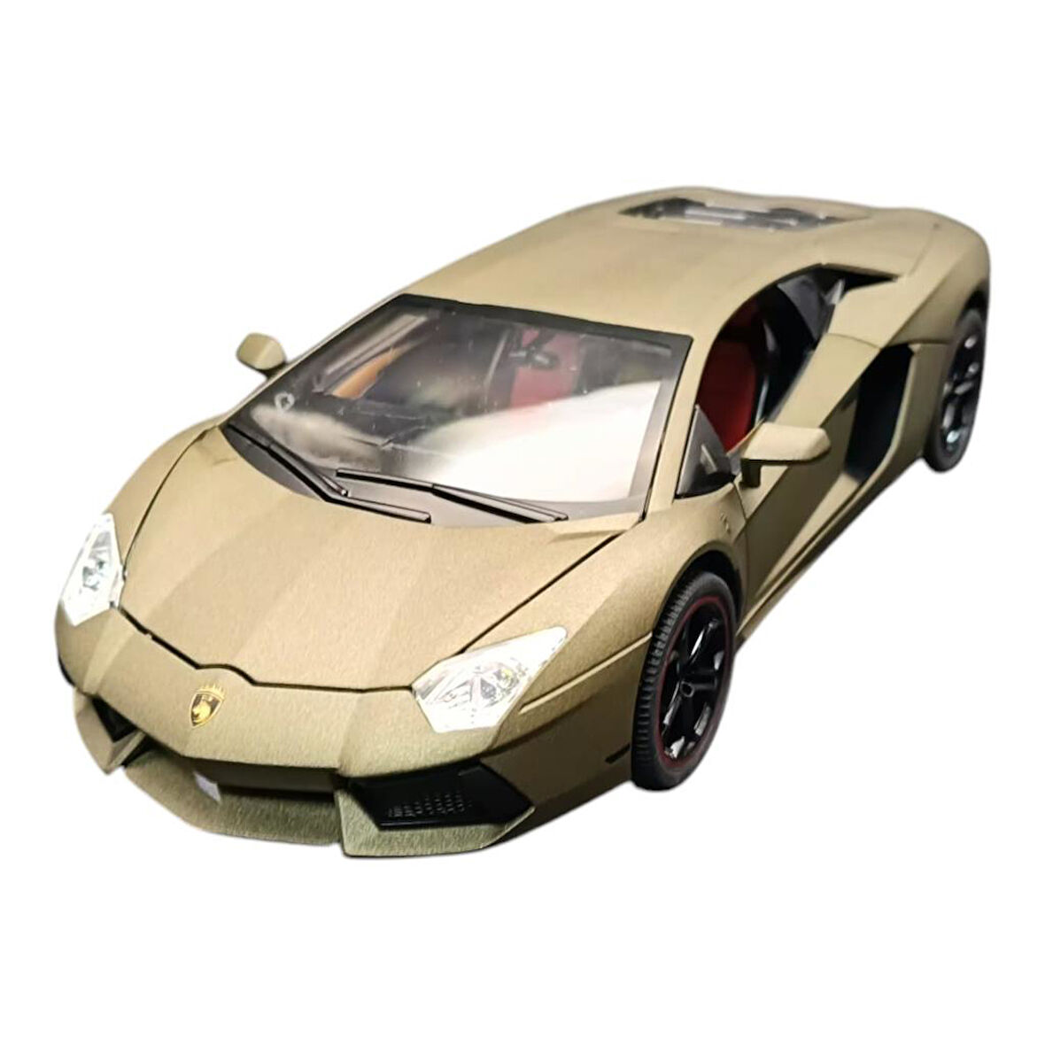 Farbu Metal Model Araba Lamborghini 5515,1:18 Ölçekli Kapılar Bagaj Kaput Açılır Sesli Işıklı Lamborghini