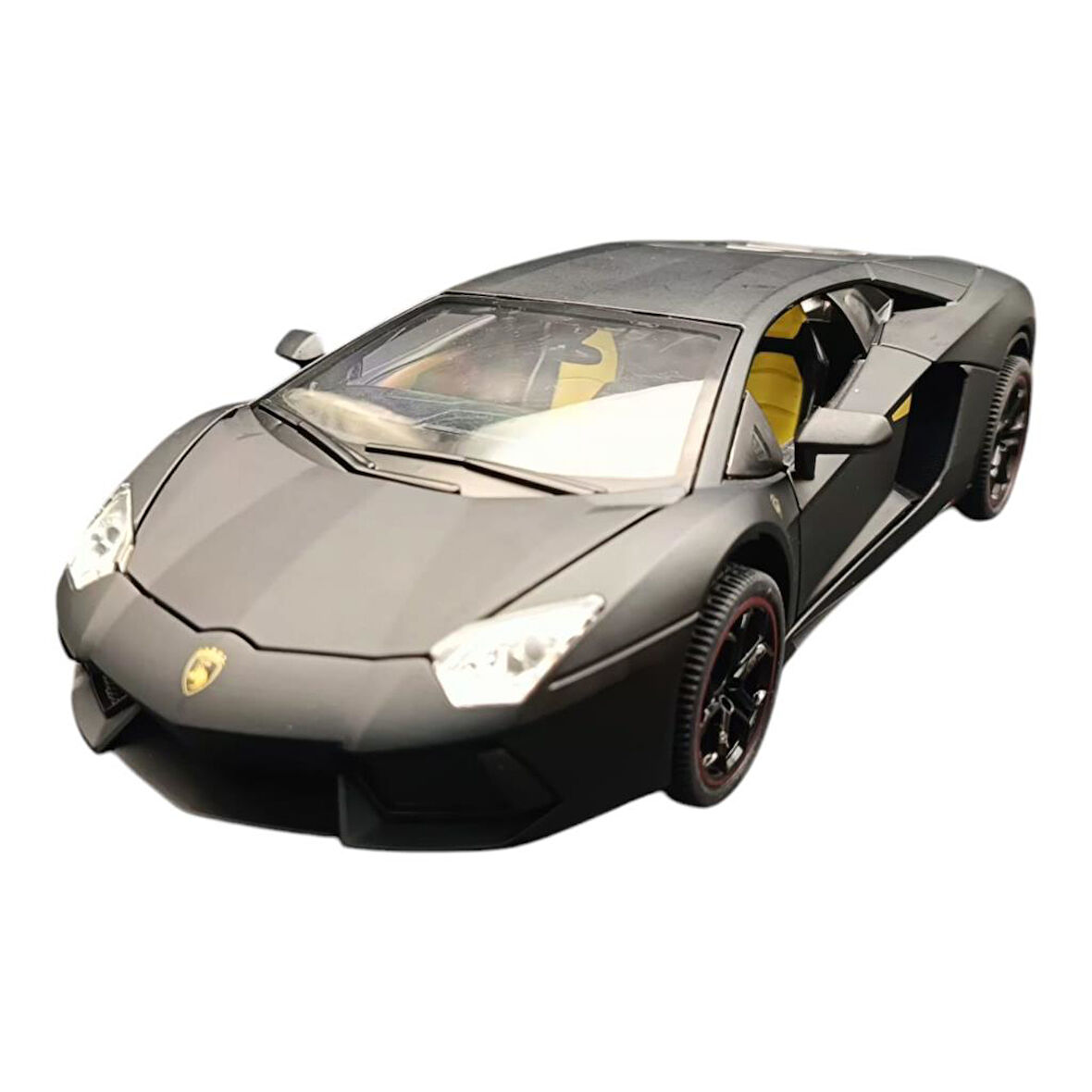 Farbu Metal Model Araba Lamborghini 5515,1:18 Ölçekli Kapılar Bagaj Kaput Açılır Sesli Işıklı Lamborghini