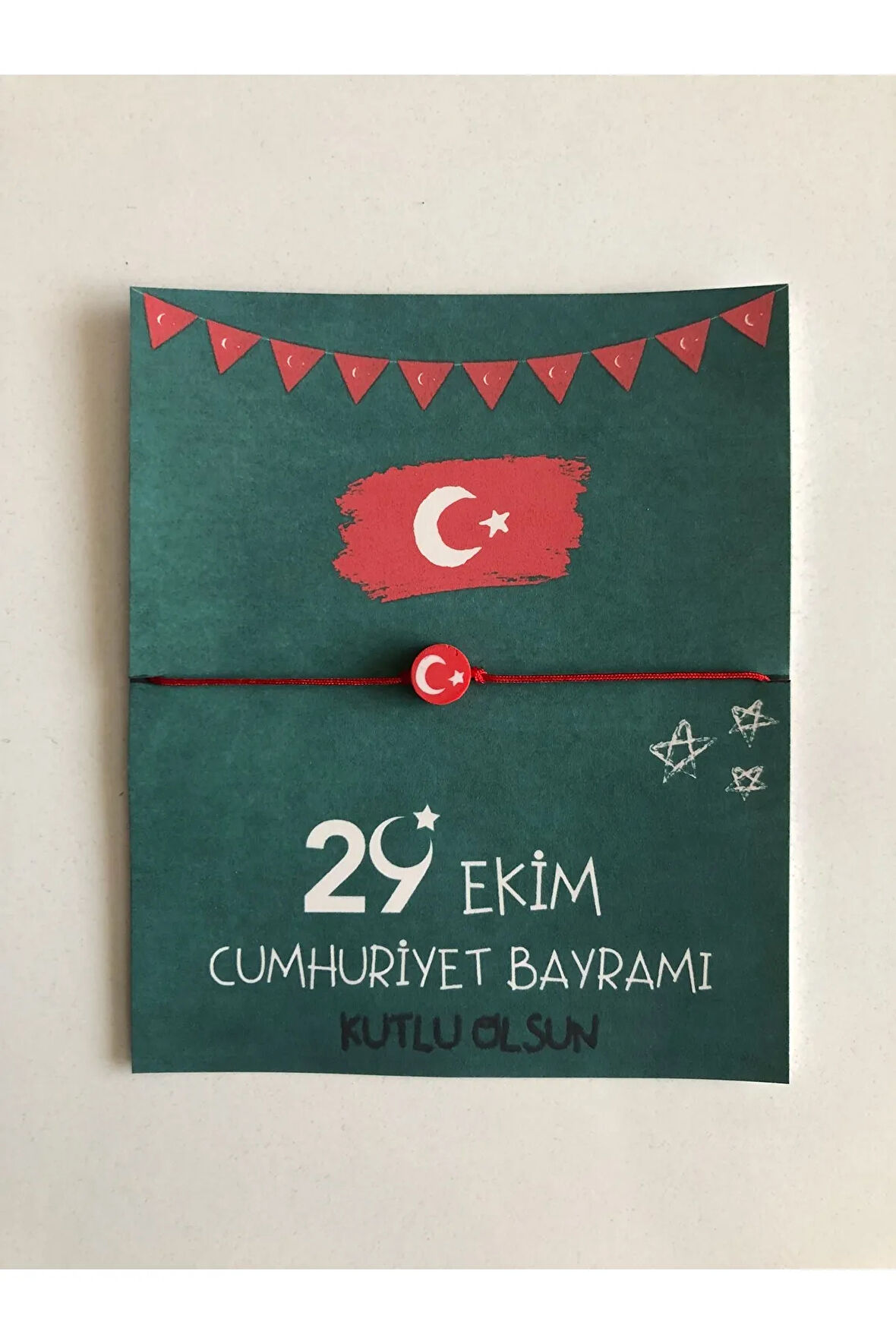 29 Ekim Cumhuriyet Bayramı Hediye Bileklik (10 Adet)