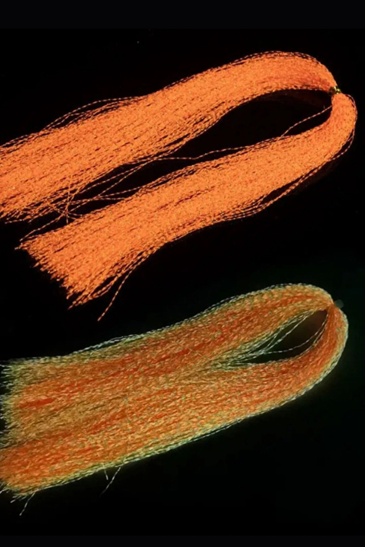 Eagenset Turuncu Fosforlu, Karanlıkta Parlayan, Glow / Luminous in The Dark, Ultraviyole (UV) Neon Işıkta Parlayan Poşet Çapari Simi Jig Yapım Malzemesi