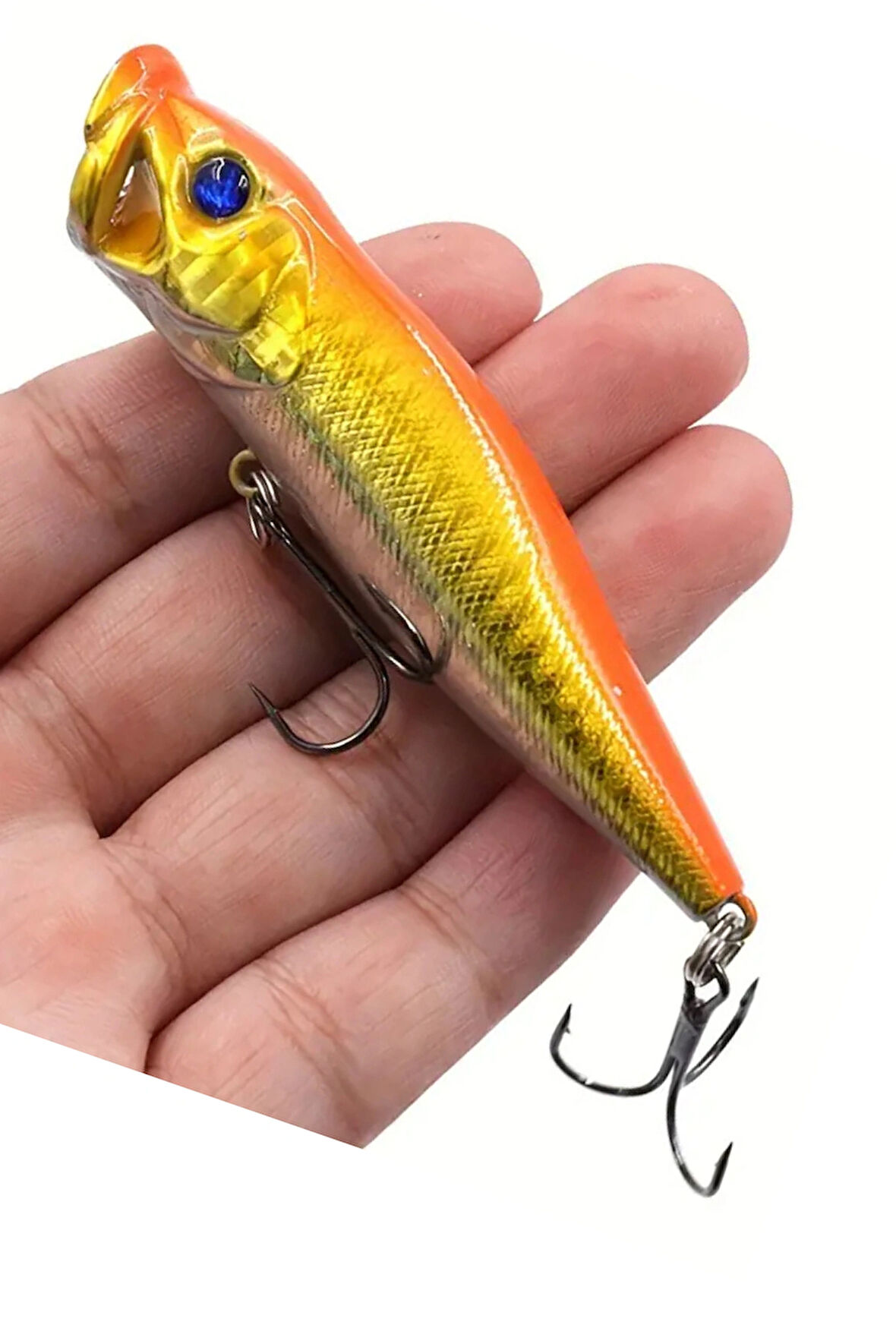 Eagenset Popper Yapay Yem 9 cm – 12 gram Maket Balık, Suni Yem, 1 Adet Model:3