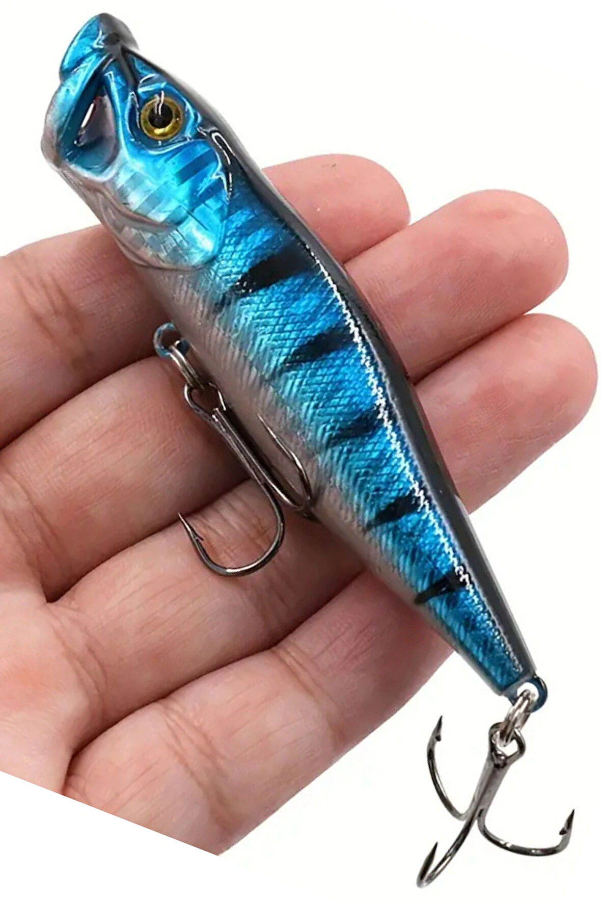 Eagenset Popper Yapay Yem 9 cm – 12 gram Maket Balık, Suni Yem, 1 Adet Model:4