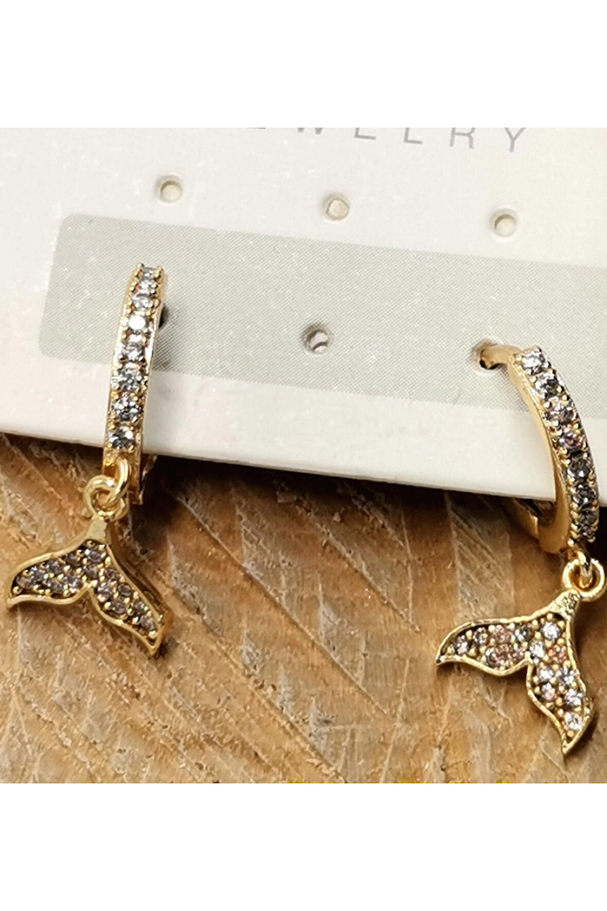 Figürlü Özel Tasarım Lüks Küpe