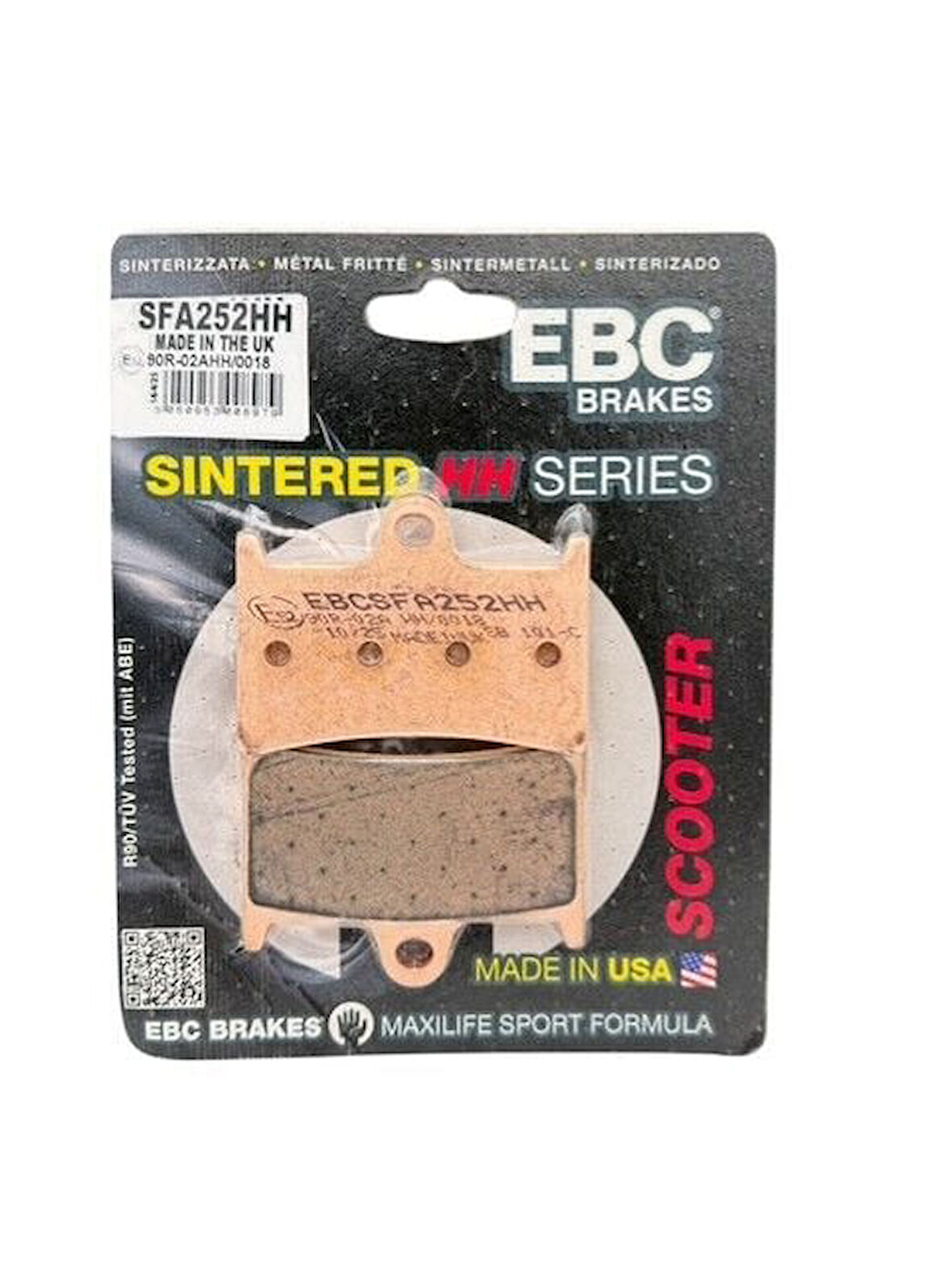 Yamaha Fazer Ön Fren Balatası EBC