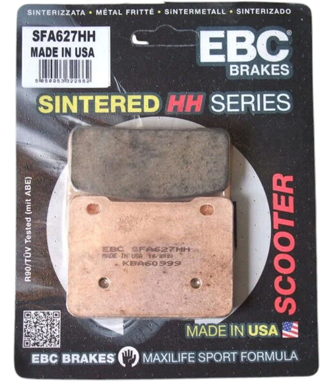 SYM Joyride 300 Ön Fren Balatası Sinter EBC