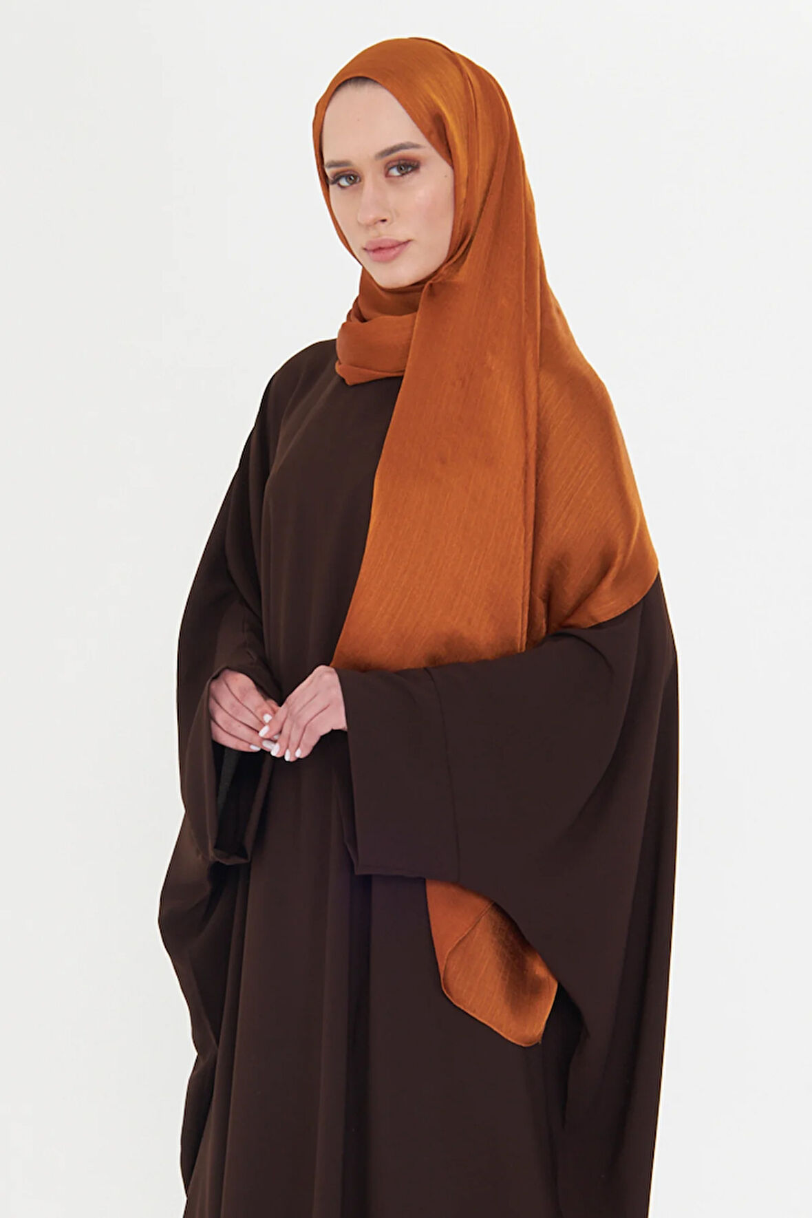 Gold Düz Klasik Şal Turlu Polyester Lüx Janjan 202126_03