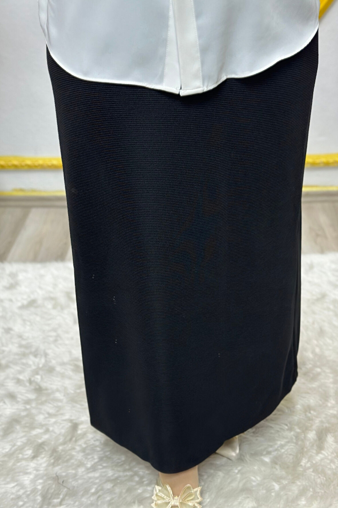 Kadın Tesettür Giyim Büyük Beden Ottoman Etek 