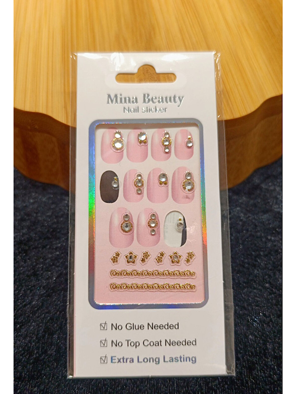 Monalisa Home Lüks  Figürlü Nail Sticker