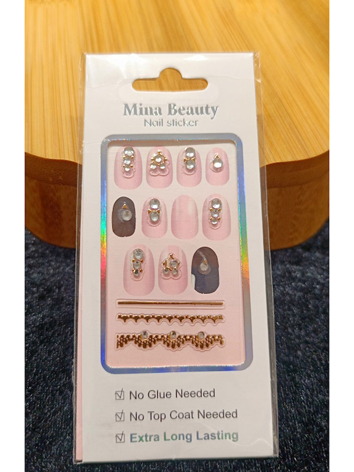 Monalisa Home Lüks  Figürlü  Nail Sticker