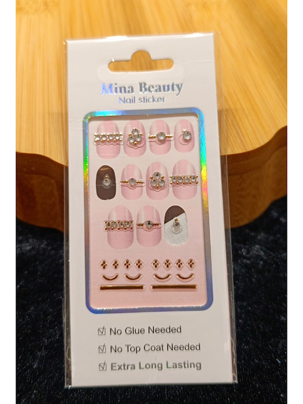 Monalisa Home Lüks  Figürlü  Nail Sticker