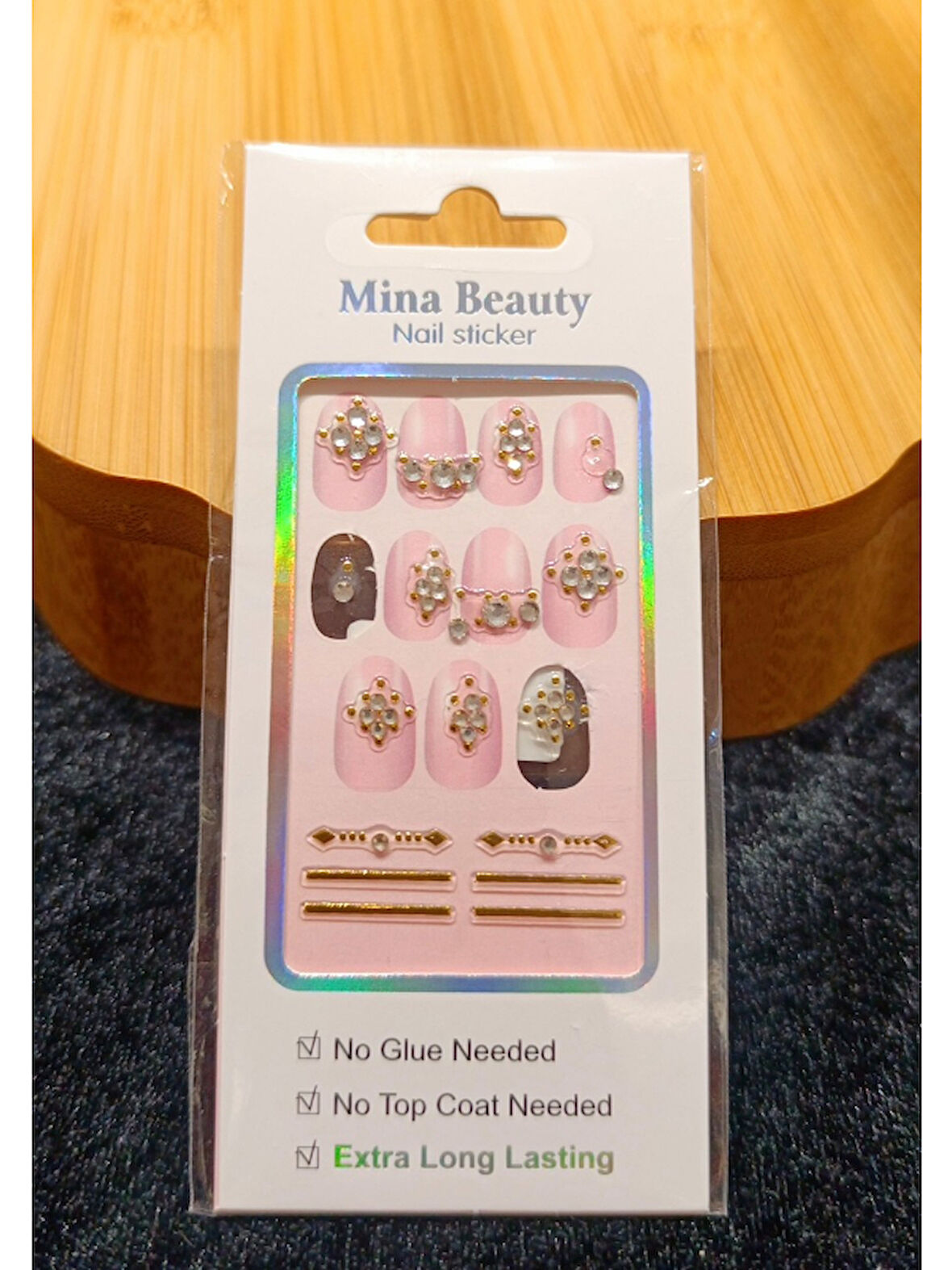 Monalisa Home Lüks  Figürlü  Nail Sticker