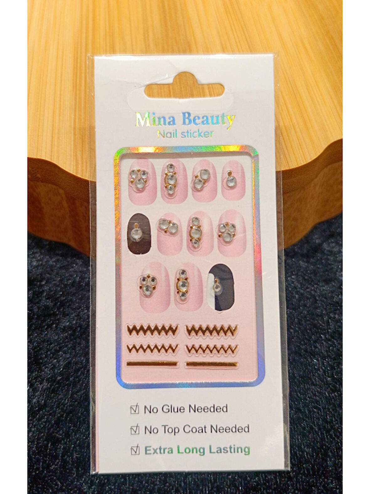 Monalisa Home Lüks  Figürlü  Nail Sticker